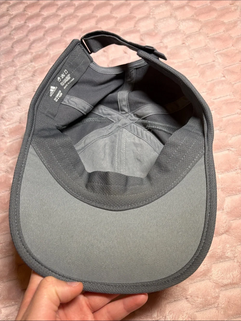Adidas Gray Cap with Logo